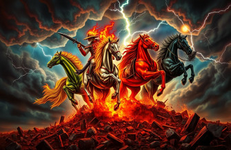 Four Horsemen Of The Apocalypse Wallpaper