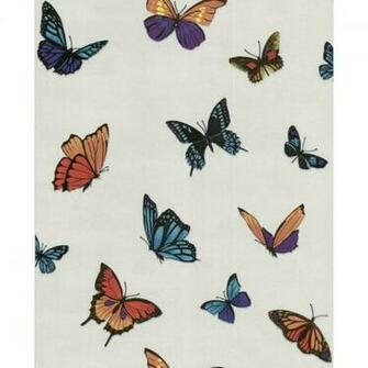 Home Flutterby White Glitter Wallpaper By Graham Brown