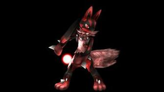 Shiny Mega Lucario My Version By Randompeak Fan Art Wallpaper Games