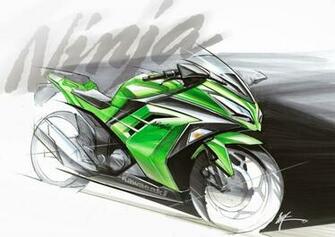Kawasaki Ninja Black Wallpaper Image