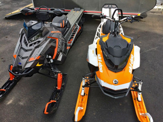 We Weigh The 17s Ski Doo Summit X Vs Polaris Pro Rmk