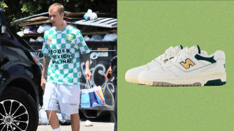 Justin Bieber S Aim Leon Dore X New Balance 550s Are This