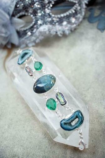 HD Wallpaper Druzy Drusy Solar Quartz Bracelet