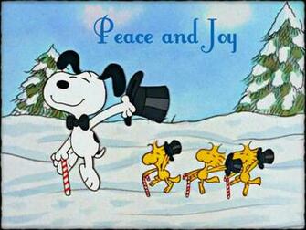 Christmas With Snoopy Wallpaper