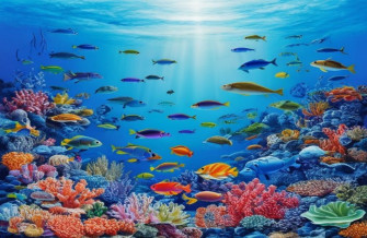 Ocean Floor Wallpaper