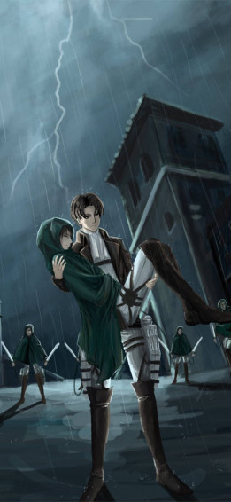 Titan Battles In High Definition Levi And Mikasa