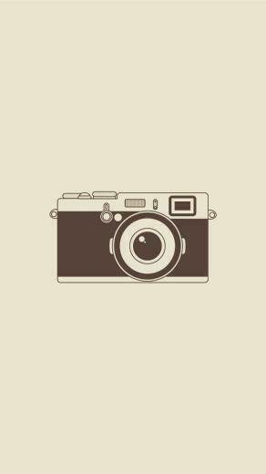 Old Camera Minimal iPhone Wallpaper Mobile9 Nerd