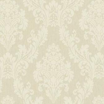 Cream Grande Damask Wallpaper Wall Sticker Outlet