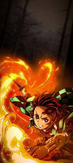 Get Your Hands On The Newest iPhone Featuring Demon Slayer Wallpaper