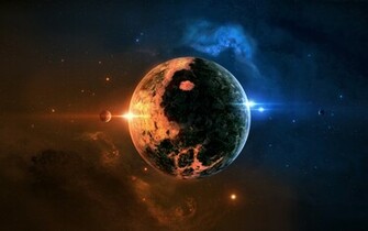 Art Tech Good Vs Evil Wallpaper