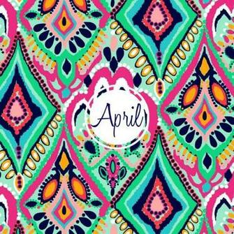 Monogram Wallpaper Ella