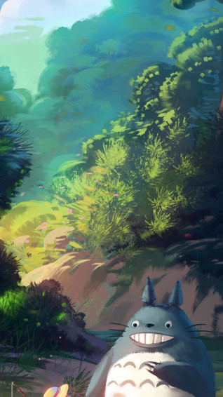 My Neighbor Totoro Phone Wallpaper