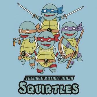 Funny Pictures Squirtle Pokemon Teenage Mutant Ninja Turtles