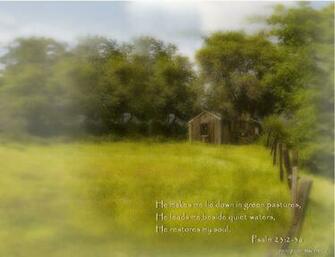 Psalm He Guides Wallpaper Christian And