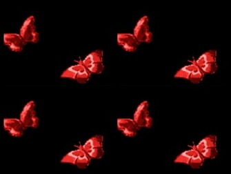 Red Butterfly Background Wallpaper HD Background
