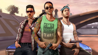 Wallpaper 4k Gta Chillin With Da Homies