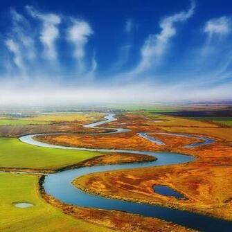 Cool HD Nature Desktop Wallpaper River Scene