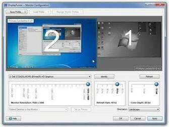Select Displayfusion Settings From The Right Click Context Menu Of
