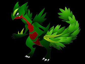Mega Sceptile By Darkheroic