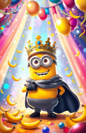 King Bob Minion Wallpaper