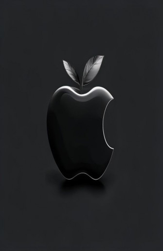 Black Apple Wallpaper