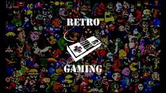A Fancy Retro Gaming Wallpaper Game Ov Png Image Pngio