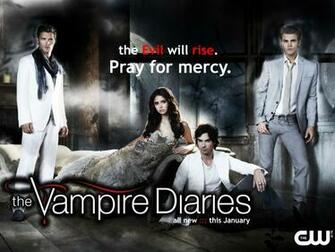 New Season Wallpaper Damon Elena Fan Art