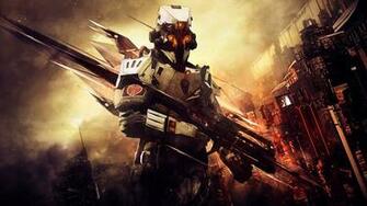 Killzone Shadow Fall Unit Helghast Abstract City Sony Computer
