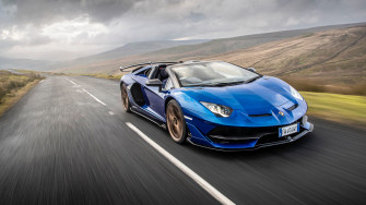 Lamborghini Aventador Blue Wallpaper