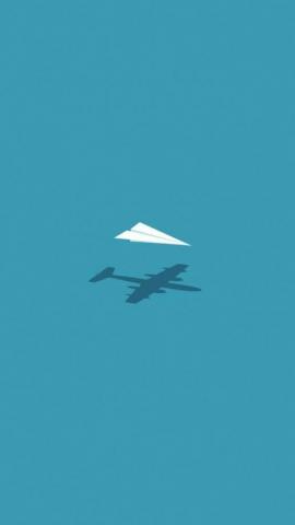 HD Wallpaper From Above Link Art Minimal Paper