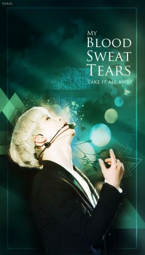 Park Jimin Blood Sweat Tears Wallpaper Lockscreen Bts
