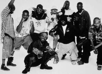 All Rappers Wu Tang Gangsta Hip Hop Black And White
