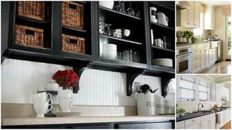 Wallpaper Beadboard Backsplash Image