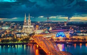 Wallpaper Colonia Germany City Desktop In