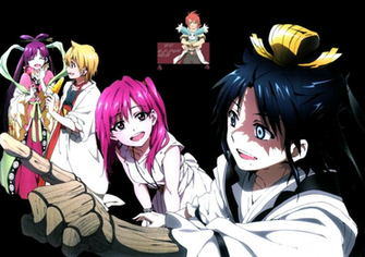 Of Magic Morgiana Ren Hakuryuu Kiss On HD Walls Find Wallpaper