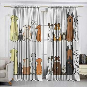 Amazon Despkon Home 3d Pattern Print Curtain Decoration