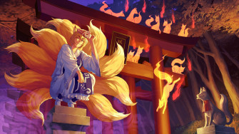 Nine Tailed Fox Wallpaper