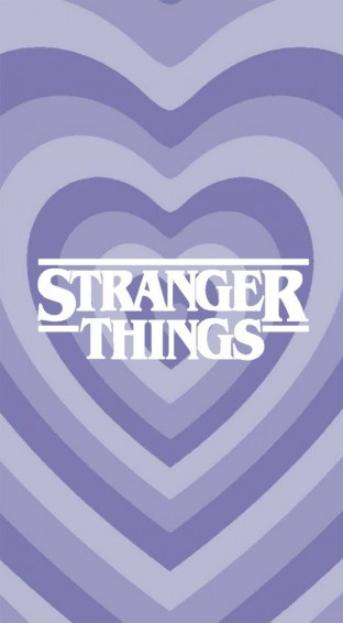 Stranger Things Wallpaper Ideas Lavender Aesthetic Heart