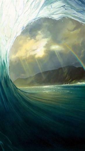 Wave Tunnel HD iPhone Wallpaper S 3g Car