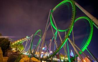 Roller Coaster Wallpaper Background Umad