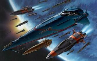 Spaceship Computer Wallpaper Desktop Background Id