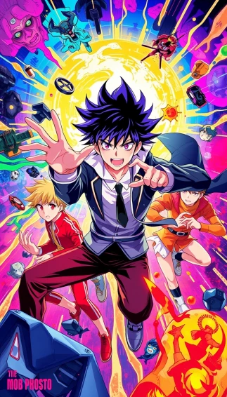 Mob Psycho Phone Wallpaper
