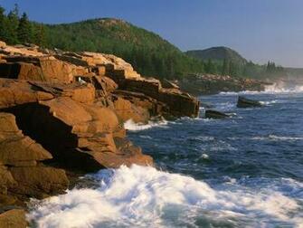 Mountain Beehive Acadia National Park Nature Wallpaper