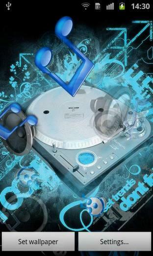Music Sound Live Wallpaper Android Apps On Google Play