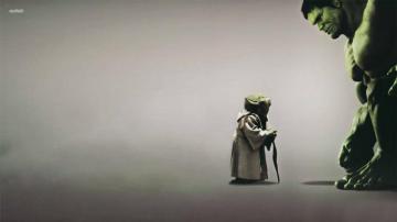 Yoda Star Wars Hulk Marvel Comics Wallpaper HD Desktop And