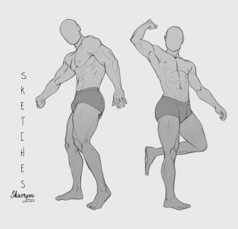 Male Pose Reference Drawing Wallpaper