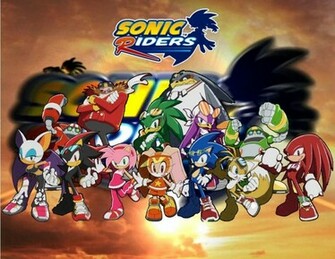 Sonic Riders Wallpaper By Sonicthehedgefox345