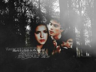 Damon And Elena Wallpaper Salvatore