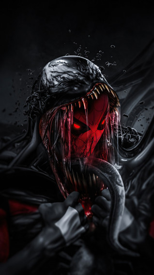 Spider Man Venom Symbiote 4k Wallpaper