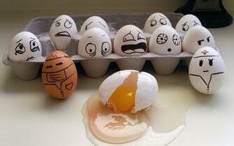 Funny Egg Wallpaper